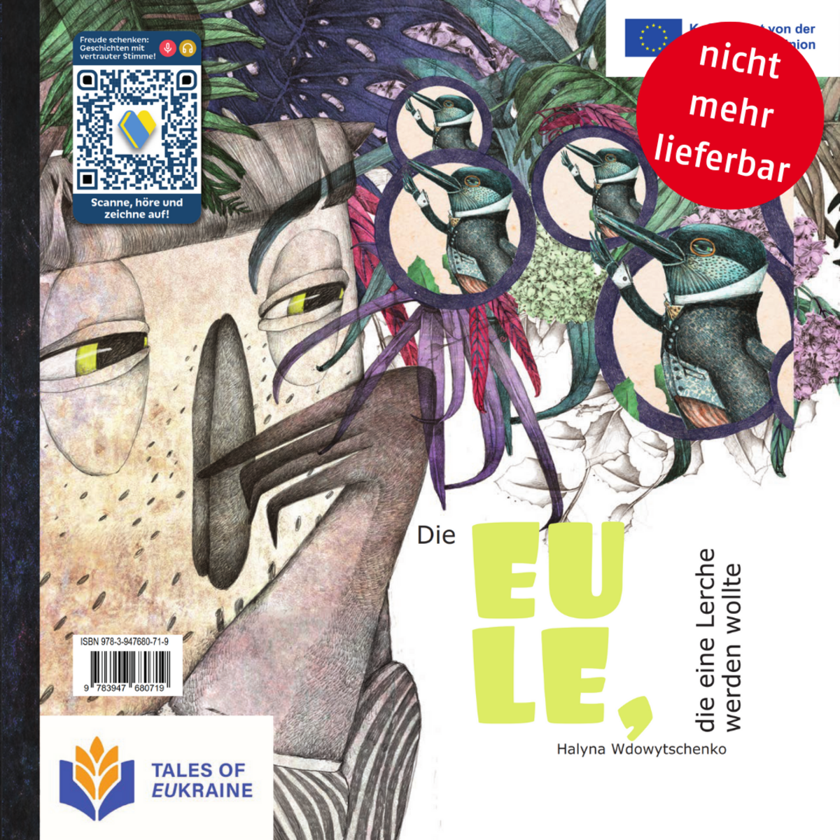 Buchcover "Die Eule, die eine Lerche werden wollte"